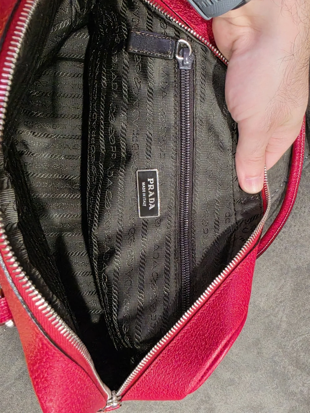 Prada Madras Cerniera Doctor bag